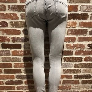 Express grey jean jegging size 0